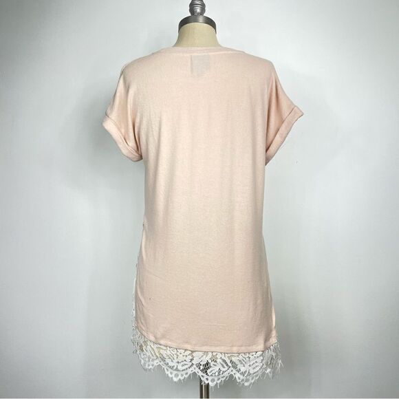 Bobeou | cream, off white lace blouse Small - Picture 10 of 12